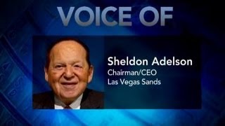 Sheldon Adelson Online Gambling a Trainwreck a Cancer [upl. by Karb]