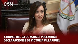 Las POLÉMICAS DECLARACIONES de VILLARRUEL a HORAS del 24 de MARZO [upl. by Gussy]