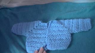 Easy Peasy Premature baby cardigan [upl. by Aleahcim309]