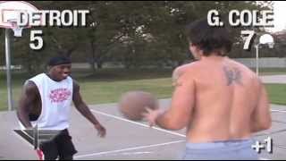 V1F  1 on 1 Basketball Game 026 Detroit vs G Cole [upl. by Schouten]