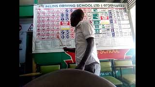 Understanding road signsBelins Driving School with SnInstructor James Okendo [upl. by Atsirhc97]