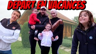 DÉPART en VACANCES avec PINK LILY VIDÉO Room tour chalet à la montagne arrivée VLOG [upl. by Nylanaj]