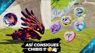 COMO TENER CHIBIS EN ARK  🤠🦄  ARK CHIBI COMMANDS 2024 [upl. by Erek74]