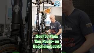 Geef Je Fiets Een Poets en Beschermbeurt fietsreparatie fietsenmaker [upl. by Giamo]