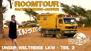 LEBEN IM EXPEDITIONSMOBIL – Roomtour Allrad LKW MAN G90 Teil 2 [upl. by Pheni]