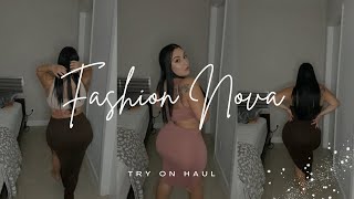 5 HOT Show Skin FashionNova Dresses  Try on and Review [upl. by Ilellan561]