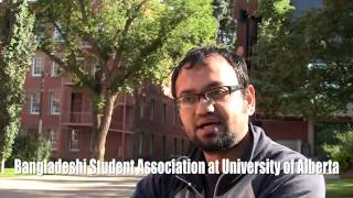 University of Alberta students Tanvir Sayeed and Aziz from Bangladesh [upl. by Ahseet734]