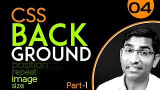 Backgroundimage size repeat position  CSS3 tutorial in hindi  urdu  Class  04 [upl. by Hanikehs]