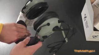 Unboxing David Clark Aviation Headset [upl. by Nuahsal]