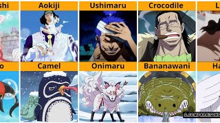 PetsAnimals of One Piece Characters [upl. by Lauhsoj674]