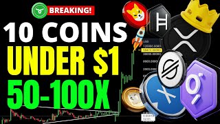 Top 10 Crypto Coins Will Make Millionaires BEST CRYPTO TO BUY NOW Under 1 in 2023 [upl. by Enahc]