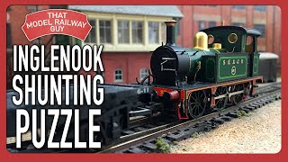 The Inglenook Shunting Puzzle  Pickwick Yard  00 Gauge Model Railway Layout [upl. by Yeaton382]