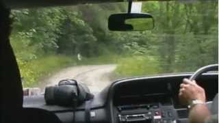 Driving down Skippers Canyon Queenstown New Zealand [upl. by Yditsahc]