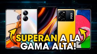 5 GAMAS MEDIA que SUPERAN a la GAMA ALTA [upl. by Sorips76]