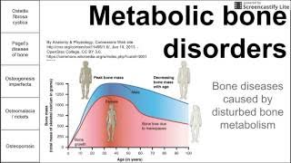 Metabolic Bone Disorders [upl. by Leith688]