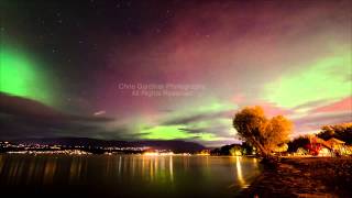 Northern Lights in Kelowna  October 1st 2013 [upl. by Henig]