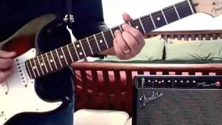 TightropeStevie Ray Vaughan guitar cover [upl. by Innob]