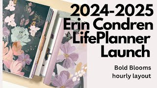 Meet the NEW BOLD BLOOMS hourly LifePlanner from erincondrendesign [upl. by Robi756]