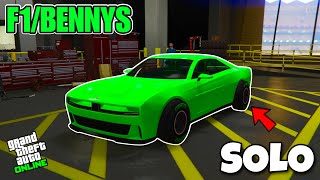 UPDATED GTA 5 SOLO MERGE GLITCH EASY F1BENNY’S MERGE 168 NO NET CUT [upl. by Enitsirhc199]