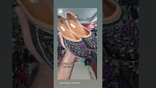 Punjabi jutti  patiala jutti  Girls punjabi jutti new design  Budhiraja footwear 1 [upl. by Adaynek]