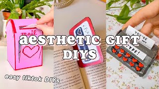 aesthetic diy gifts 🎁 cute DIY gift ideas [upl. by Ramedlab]