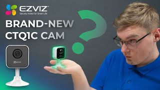 EZVIZ CTQ1C Brandnew Home Wifi Camera Review amp Test  What Is That C1HC [upl. by Franzen]