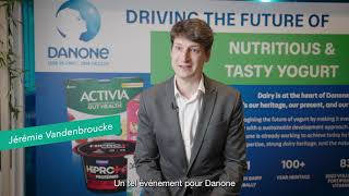 Sommet Mondial du Lait  Jérémie Vandenbroucke directeur lait chez Danone [upl. by Payne]