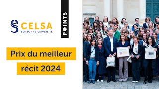 Remise du prix du Meilleur récit Points 2024  un partenariat CELSA x Editions Points [upl. by Tem]