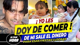 🤬🚨Christian Nodal EXPL0T4 contra quienes lo señalan DE NO FELICITAR A SU HIJA POR SU CUMPLE🚨 [upl. by Godber]