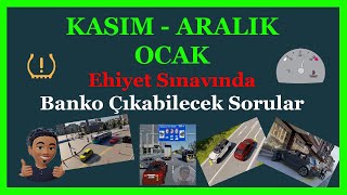 2024 Kasım aralık Ehliyet Soruları Ve Cevapları En Çok çıkan ehliyet sınav soruları 2024 [upl. by Yltnerb654]