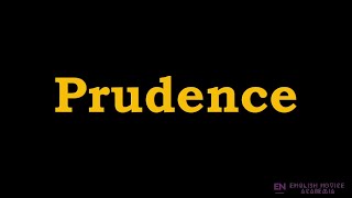 Prudence  Meaning Pronunciation Examples  How to pronounce Prudence in American English [upl. by Erodaeht]