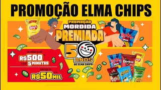 PROMOÇÃO ELMA CHIPS 50 ANOS  MORDIDA PREMIADA 25112024 [upl. by Aduhey]