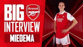 Vivianne Miedema signs new Arsenal contract  The Big Interview [upl. by Ecirpak723]