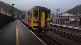 Travelling on the Valleys  Ebbw Vale Line  140224 [upl. by Orford732]