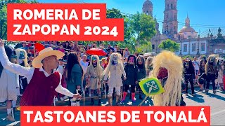 Romería de Zapopan 2024  Tastoanes de Tonalá👹 [upl. by Kaenel]