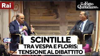 Scintille tra Vespa e Floris quotBiagi e Santoro Non sono martiri liquidati magnificamentequot [upl. by Tarrance]