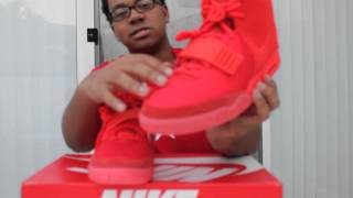 Nike air Yeezy 2 Red October review and on feet [upl. by Blase909]