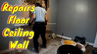 Chimney breast removal making good [upl. by Adile396]