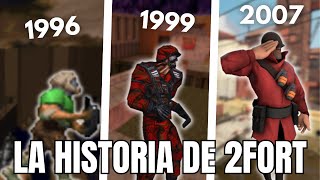 La HISTORIA de 2FORT  El MEJOR mapa de TF2 [upl. by Anayaran]