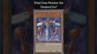 What Does Metaion the Timelord Do Yugioh Cards Explained for Easy Deck Building [upl. by Gundry]