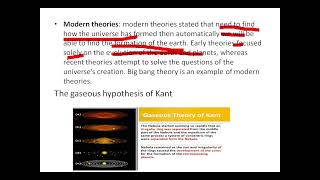 Theories of origin of Earth  Gaseous hypothesis of Kant [upl. by Megan]