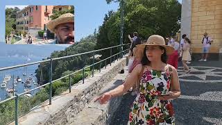 Karavanla Italya Portofino Köyü Gezisi Portofino Vlog [upl. by Schmitt659]