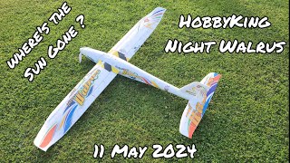 FT Flying Session 8  HobbyKing Night Walrus Foggy sky 11 May 2024 [upl. by Abehs]