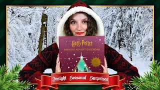 Harry Potter Insight Editions Hogwarts Seasonal Surprises Advent Calendar ❄️ [upl. by Pitarys871]