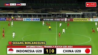 🔴 LIVE Sedang Berlangsung  Timnas Indonesia Vs China  Leg 2 International Friendly Match U20 2024 [upl. by Joycelin881]