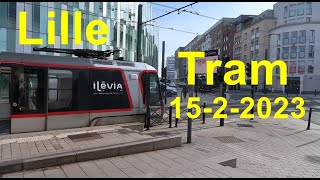 Lille Tourcoing Roubaux Le Tramway De tram van Rijsel 1522023 [upl. by Agate]