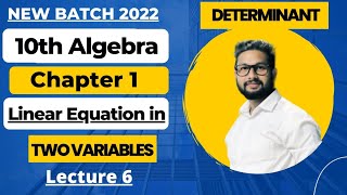 10th Algebra Chapter 1  Linear Equations in Two Variables  Lecture 6 [upl. by Rawley]