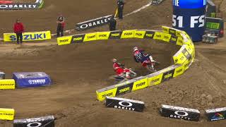 Supercross 250 Main Event Minneapolis Round 14 2018 [upl. by Leveridge]