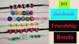 DIY Friendship Bracelets Friendship Band for Friendship Day 2018How to make BraceletBelt at Home [upl. by Bellaude]