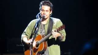 John Mayer quotMy Stupid MouthWhy GeorgiapartialWonderlandquot Tinley Park IL 892013 [upl. by Sharos]